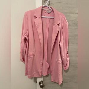 White Birch Soft Pink Women's Blazer